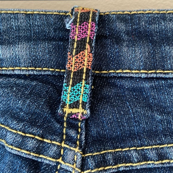 VINTAGE COOGI Jeans RARE! Women’s size 9/10 colourful artistic cool streetwear - Picture 9 of 12